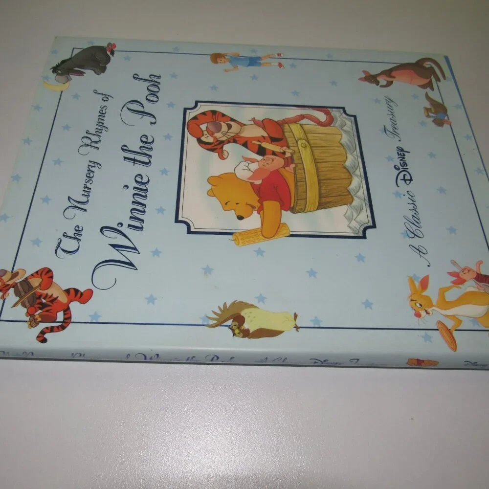 The Nursery Rhymes of Winnie the Pooh – A Classic Disney Treasury Hardcover Book